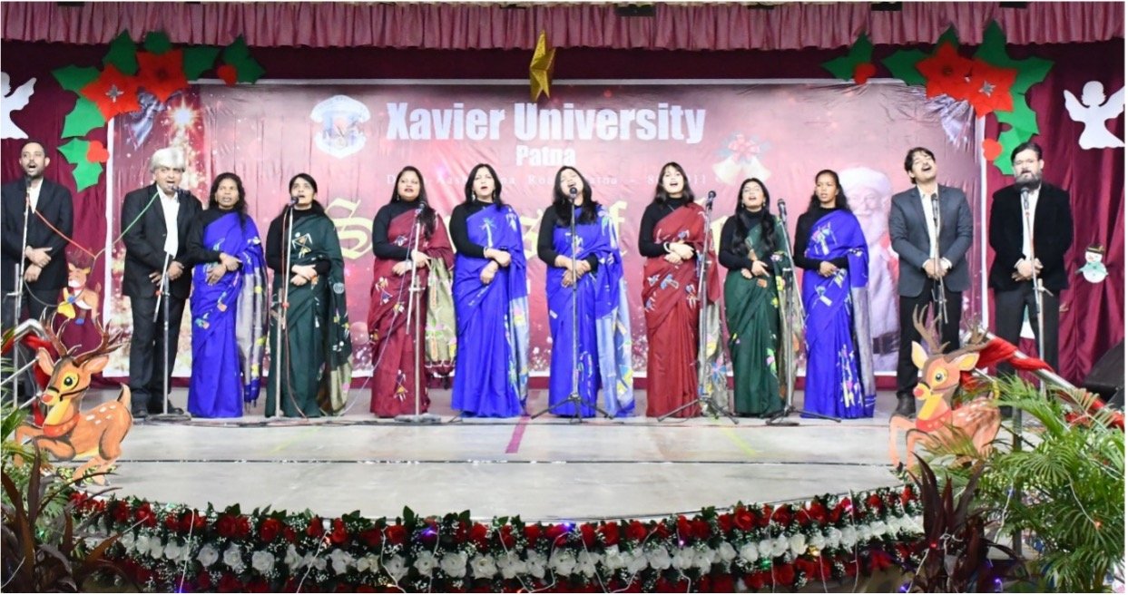 Songs of Joy Carol Singing Competition at Xavier University Patna