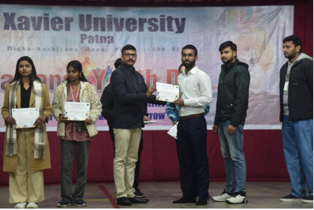 Students participating in National Youth Day activities