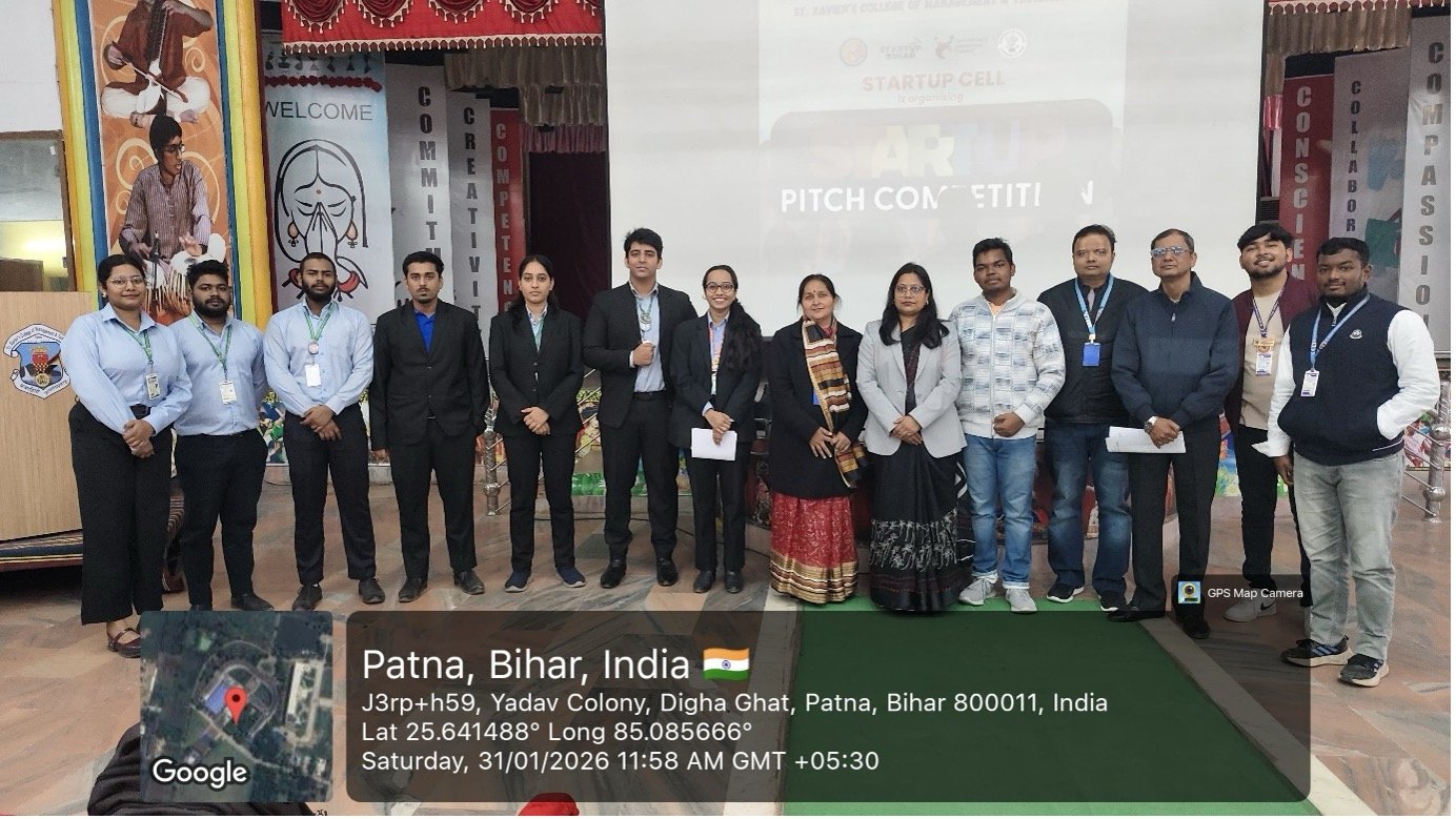 Pitch Competition organized by Start-up Cell